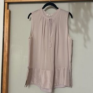 Madewell Lavendar Sleeveless Blouse  - 100% Silk